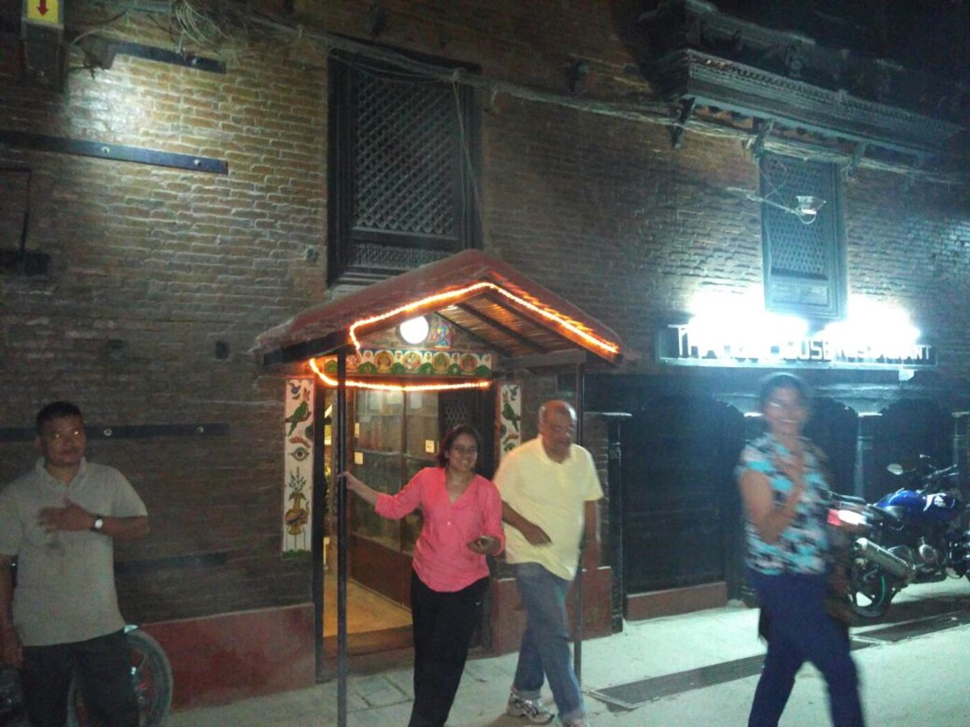 Entrance to Thamel House